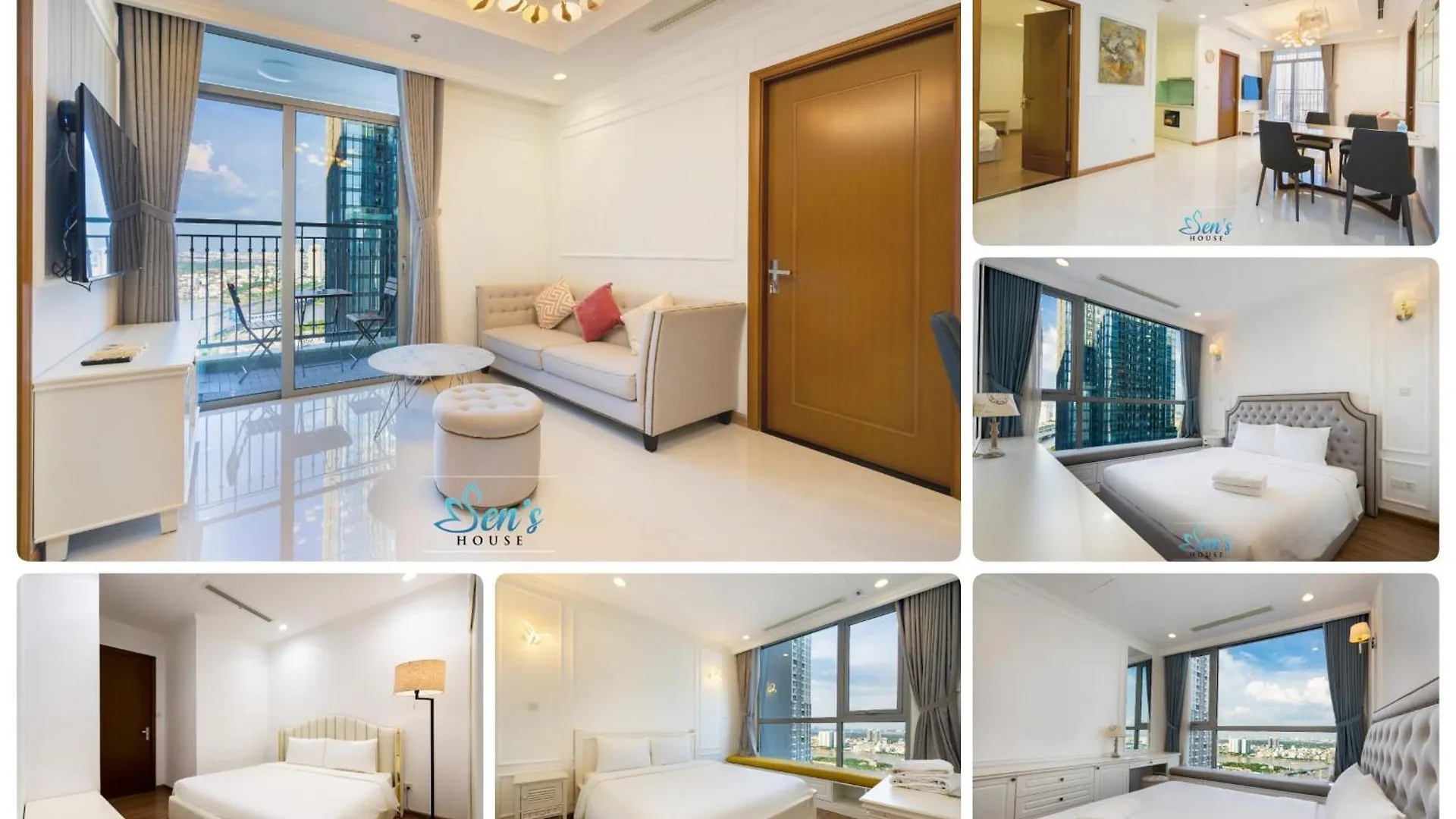 Free Airport Pick-Up - Luxury 3Br L3 High Floor With River View L3-30 Ho Chi Minh City Apartment