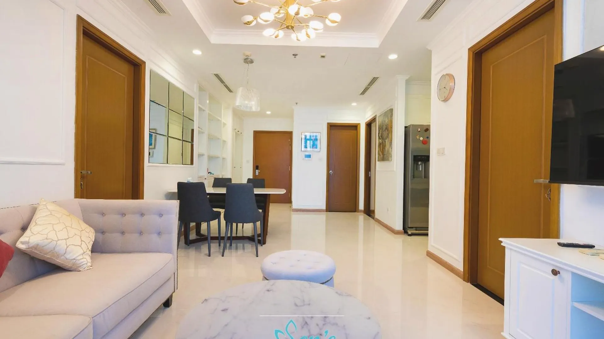 Free Airport Pick-Up - Luxury 3Br L3 High Floor With River View L3-30 Ho Chi Minh City