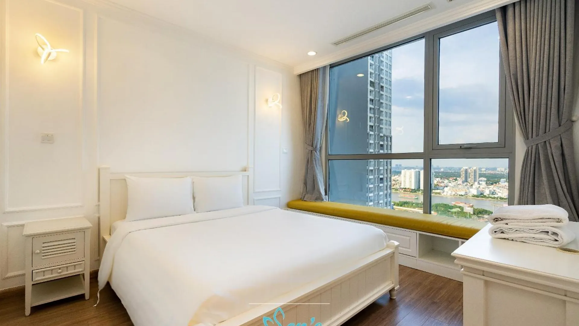 Apartment Free Airport Pick-Up - Luxury 3Br L3 High Floor With River View L3-30 Ho Chi Minh City